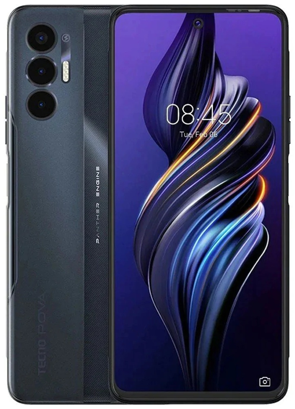 Смартфон TECNO Pova 3 NFC 6 ГБ/128 ГБ черный