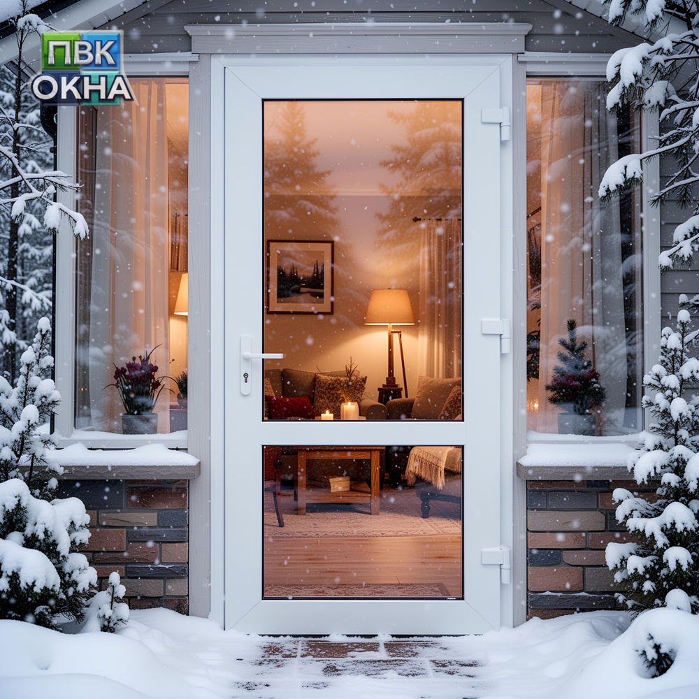 Пластиковая дверь входная KBE