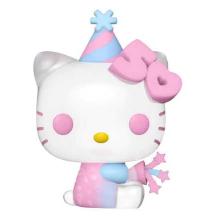 Фигурка Funko POP! Hello Kitty 50th Hello Kitty with Party Hat (APAC) (Exc)