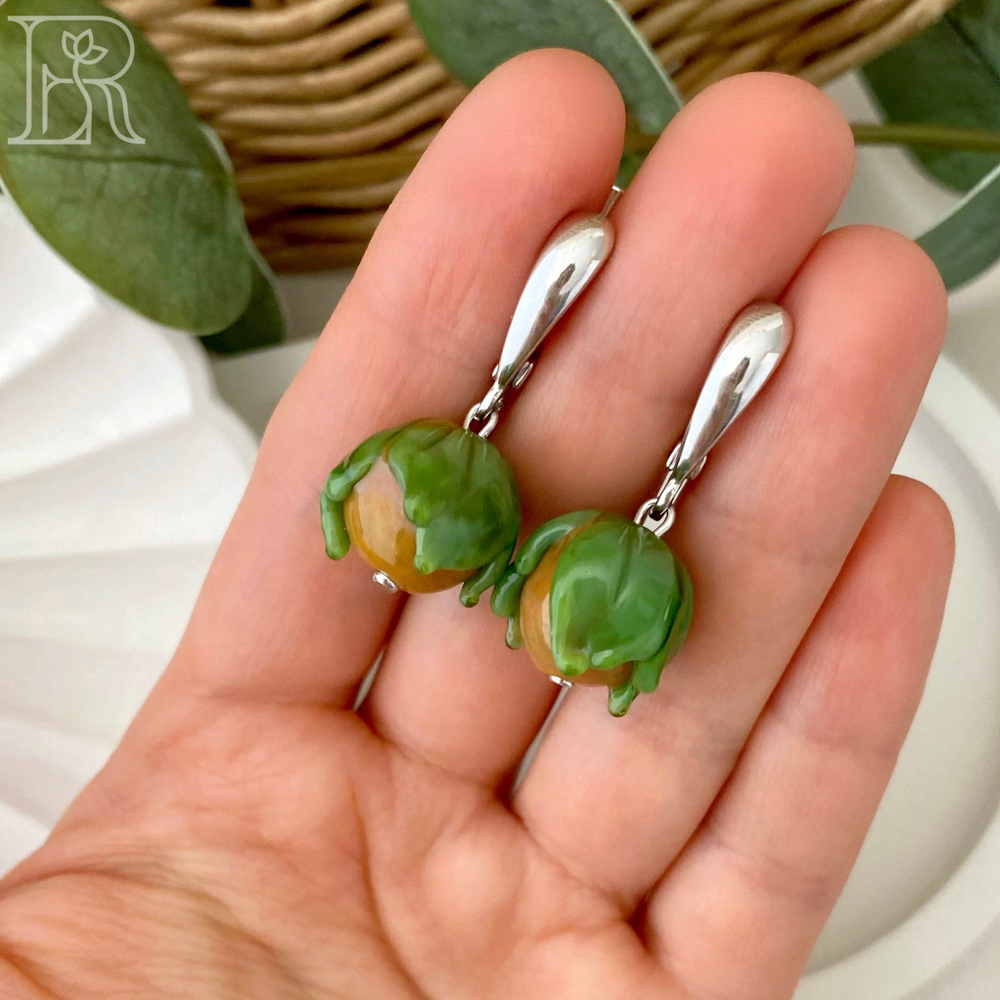 Серьги Лесной орех