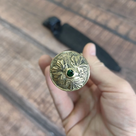 Нож Охотничий КО из стали 65х13 Граб