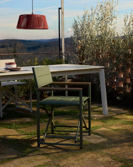 Абажур для подвесного светильника Aldet терракотовый, Ø46 см