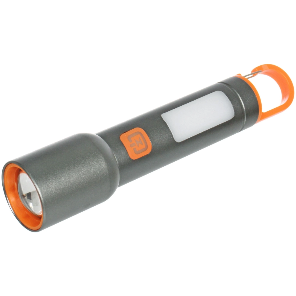 Фонарь ручной 7 режимов 3LED+COB, аккумуляторная батарея 1200mAh USB 636-3