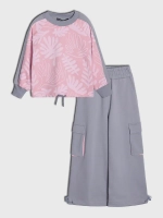 Костюм для девочки на осень, свитшот и штаны