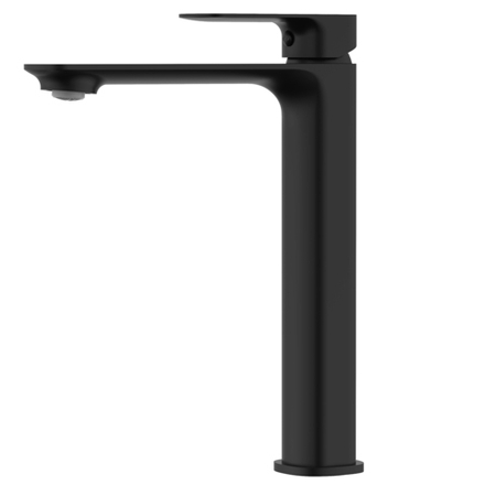 AQM6314MB Monza Смеситель для раковины однорычажный, Черный матовый