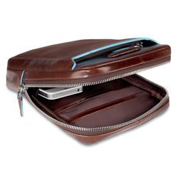 Сумка мужская Piquadro Blue Square коричневый телячья кожа (CA3084B2/MO) 4