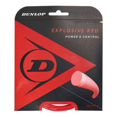 Струны теннисные Dunlop Explosive String Set 12m - Red