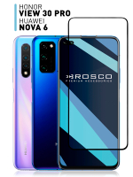 Набор стекол ROSCO для Honor View 30 Pro;Honor V30 Pro;Honor V30;Huawei Nova 6 оптом (арт. HW-HV30P-FSP-GLASS-SET2)
