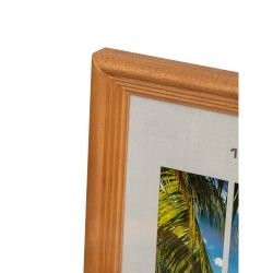 Фоторамка Image Art С18 15х21 деревянная из сосны, цвет бронза, вставка стекло | Image Art