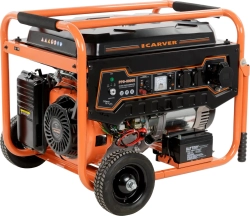 Бензиновый генератор CARVER PPG- 8000E