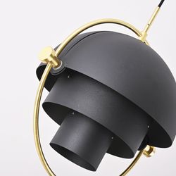 Подвесной светильник Louis Weisdorff Gubi Multi-lite Suspension Lamp Black