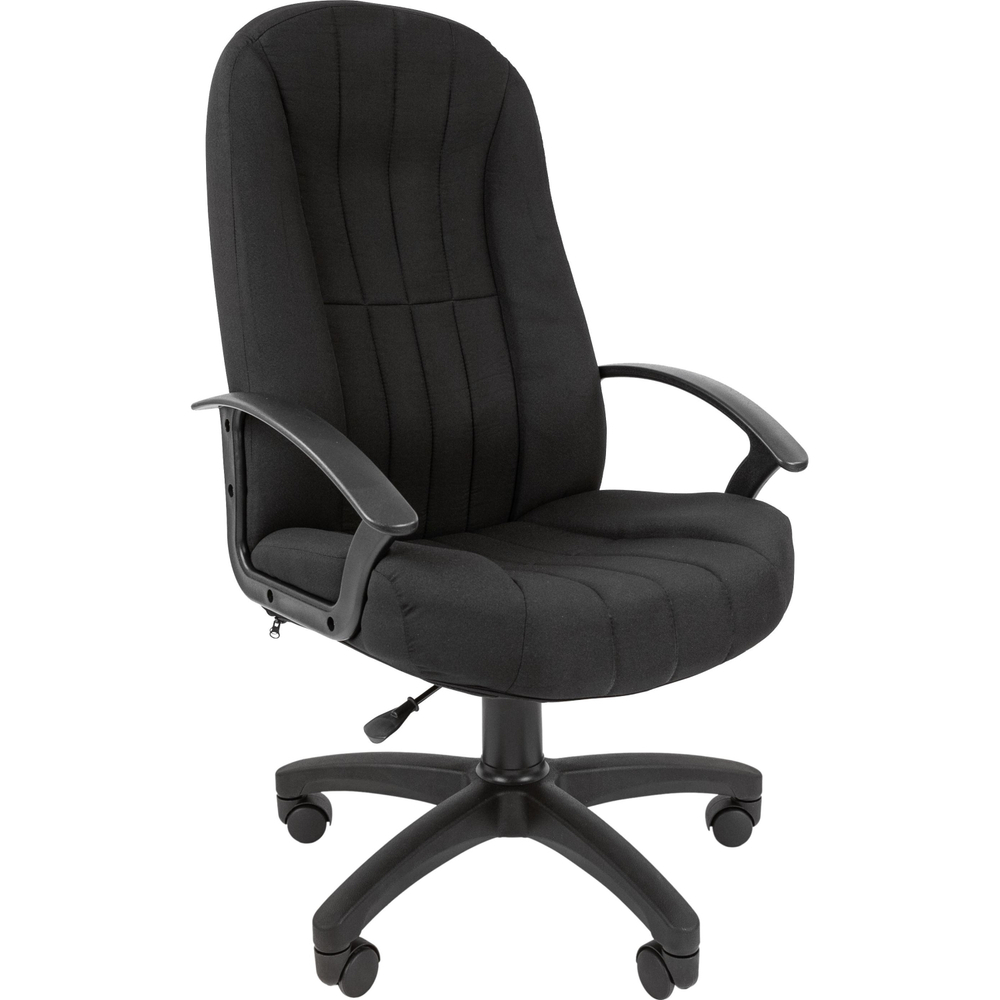 Кресло VT_Стандарт СТ-85 ткань 10-356 (15-21) черный