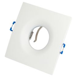 Светильник встраиваемый алюминиевый ЭРА KL104 WH под лампу MR16 GU5.3 белый