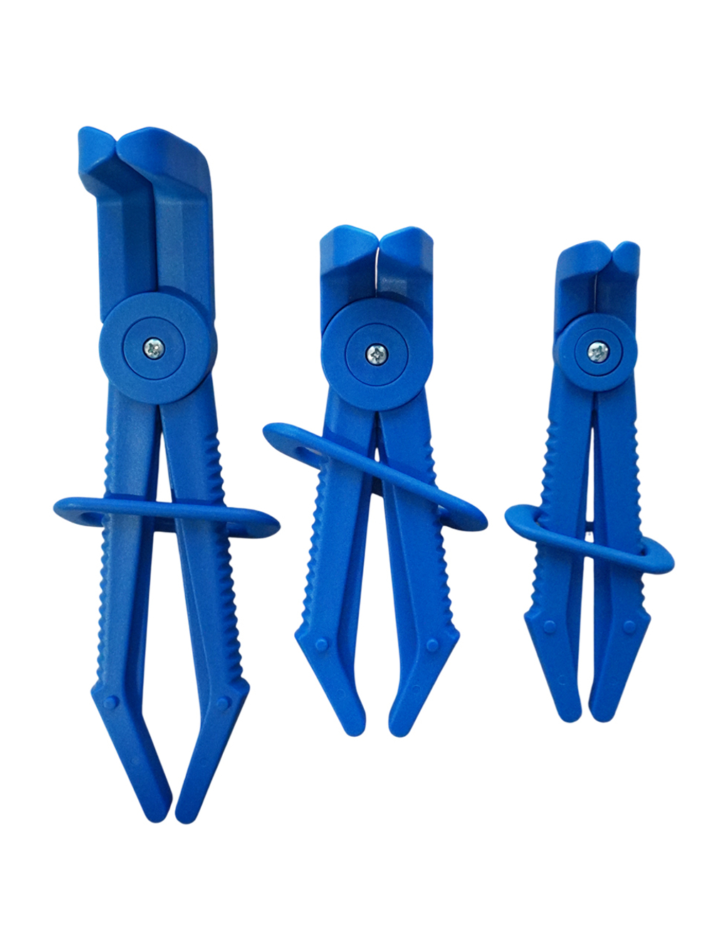 WDK-214404 Зажимы для шлангов с фиксатором изогнутые набор