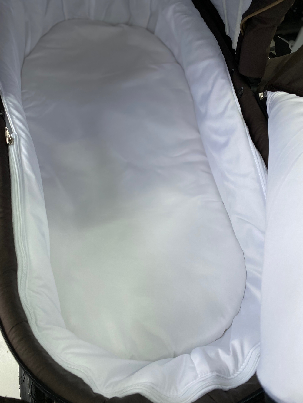 Коляска  ALFA (3 в 1) (RIKO BASIC) 10 коричневый-капучино