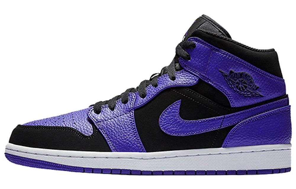 Кроссовки Jordan Air Jordan 1 Mid Black Dark Concord
