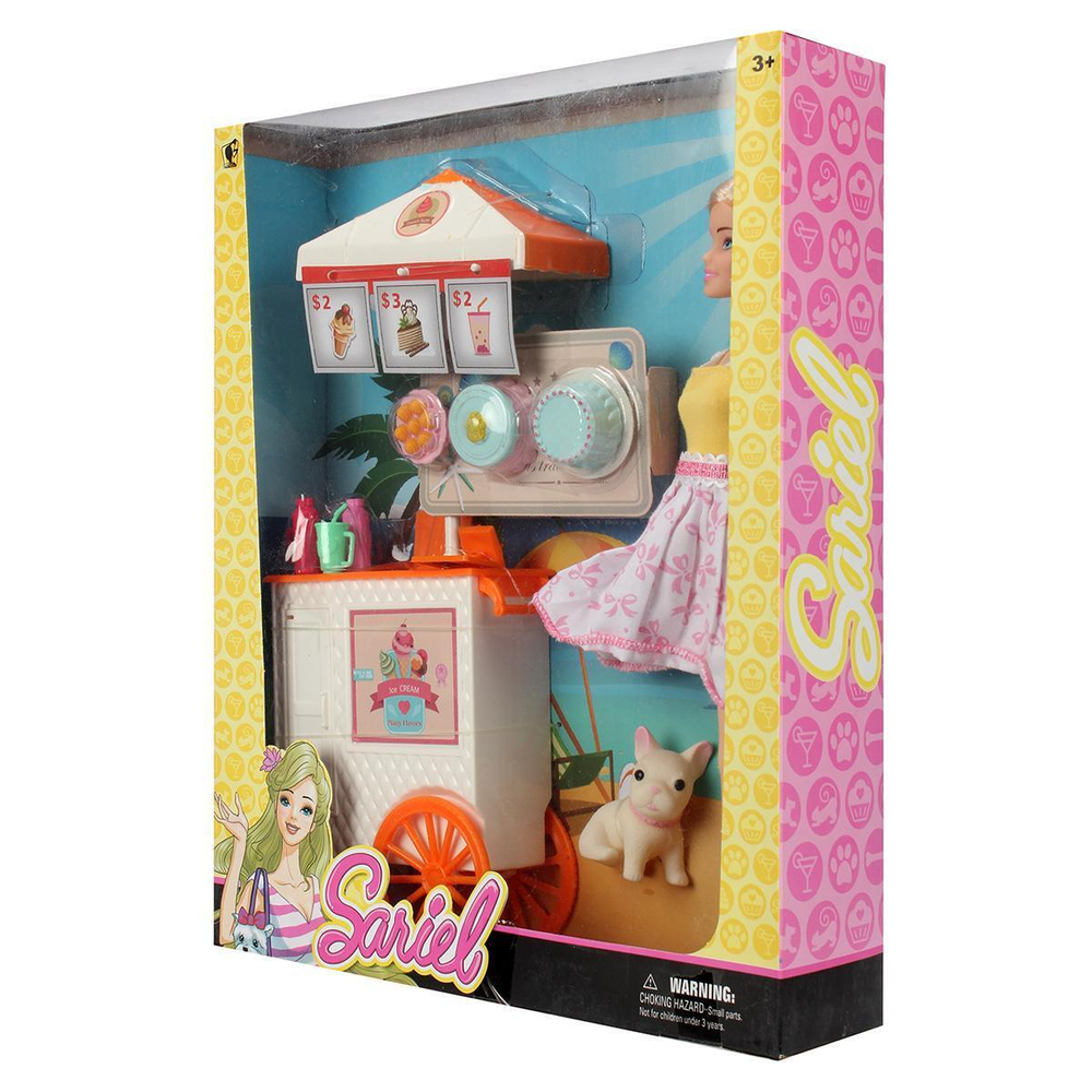 Кукла тип Модель с аксесс., коробка 7732-C1