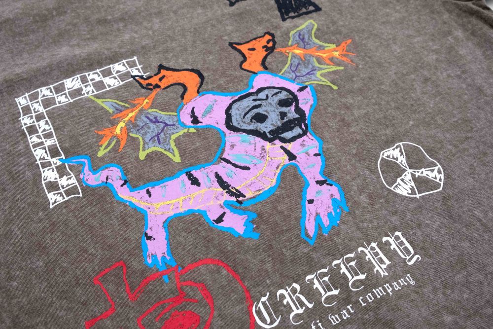 Футболка Creepy Clothing Мутаген хаки