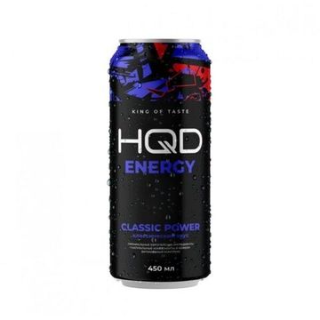 Купить Напиток HQD Energy - Classic Power Zero 450 мл