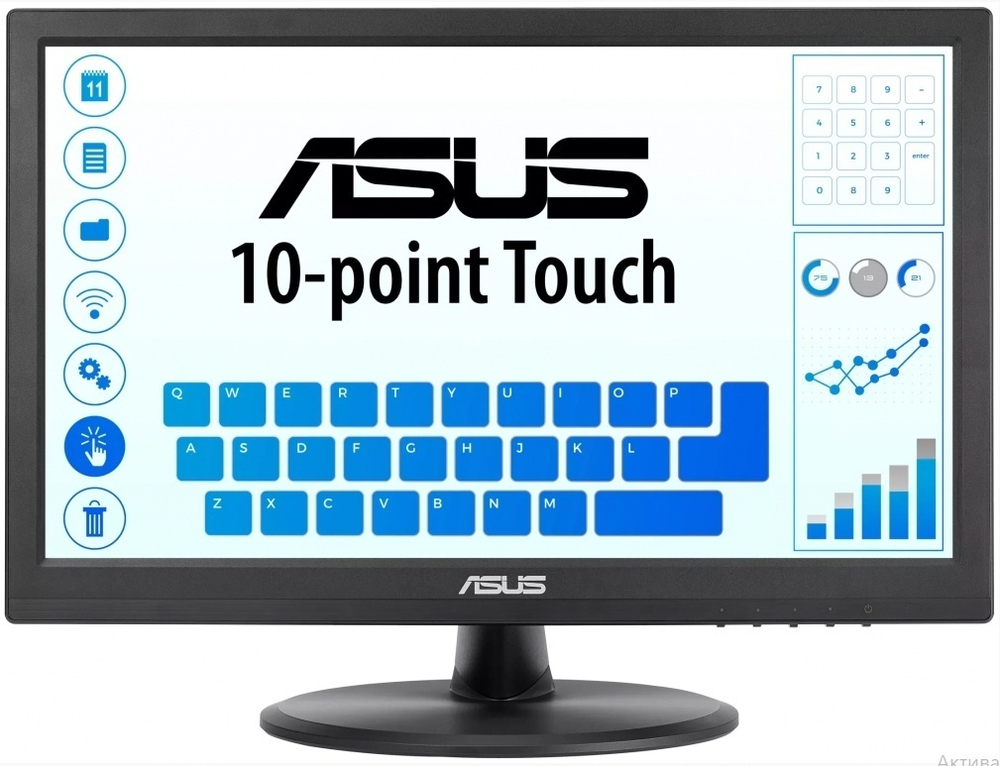 Монитор ASUS VT168HR 90LM02G1-B04170 черный