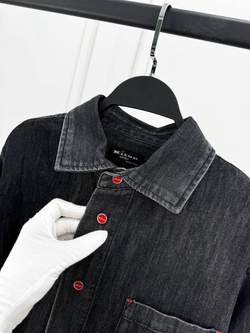 Джинсовая рубашка Kiton