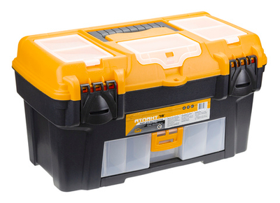 Ящик для инструментов 18 "АТЛАНТ" с консолью и секциями М2924