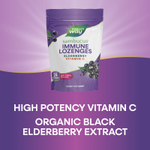 Nature's Way, Sambucus®, пастилки для укрепления иммунитета, бузина, витамин C и дикая вишня, 24 пастилки