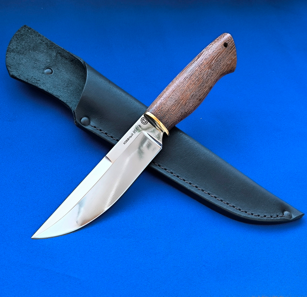 Кованый нож Странник 95Х18, Ворсма