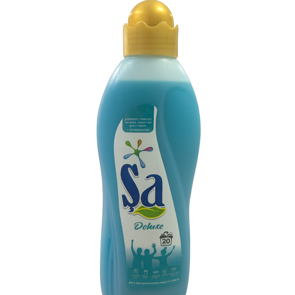 Гель SA Deluxe для стирки+кондиционер 1 л