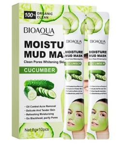 BIOAQUA Грязевая маска для лица с экстрактом огурца