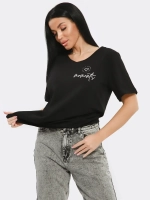 Футболка базовая женская большие размеры