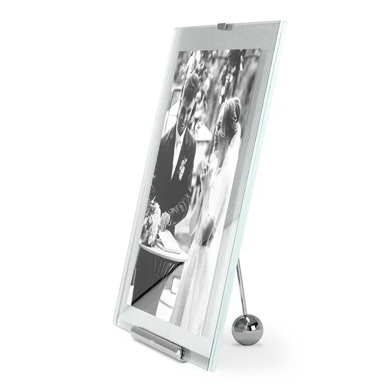 Фоторамка flute, 26х30 см, хром