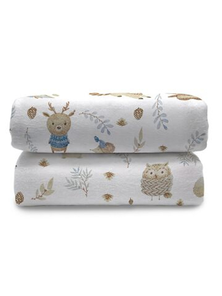 Пеленка текстильная BUBO BABY "SOFT" 95х120 см, фланель, 2 шт.