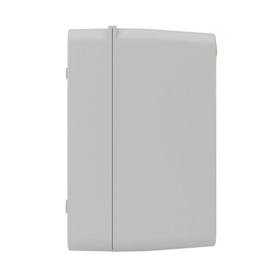 Щиток настенный, ral 7035, без крышки, 4мод.