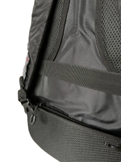 Рюкзак универсальный усиленный QOZA, черный, 17 л