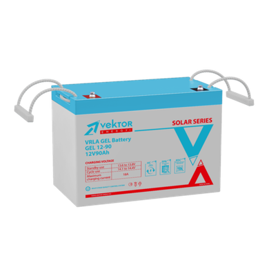 Аккумулятор  VEKTOR ENERGY GEL 12-90