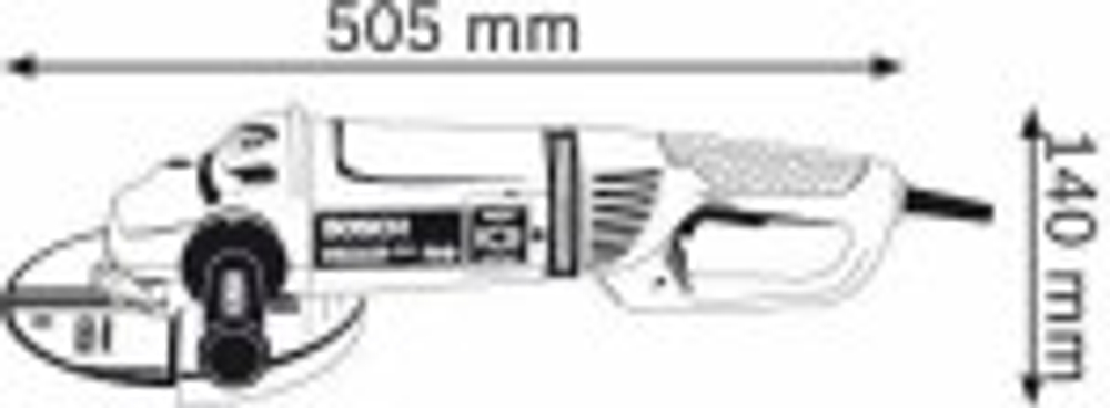 Болгарка (УШМ) BOSCH GWS 24-230 JVX  0601864504