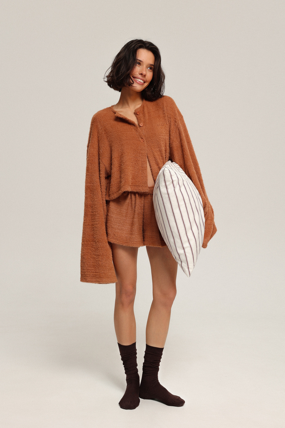 Шорты пушистые