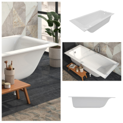 Ванна из литьевого мрамора Эстет Дельта 170x70 белая, ФР-00000651