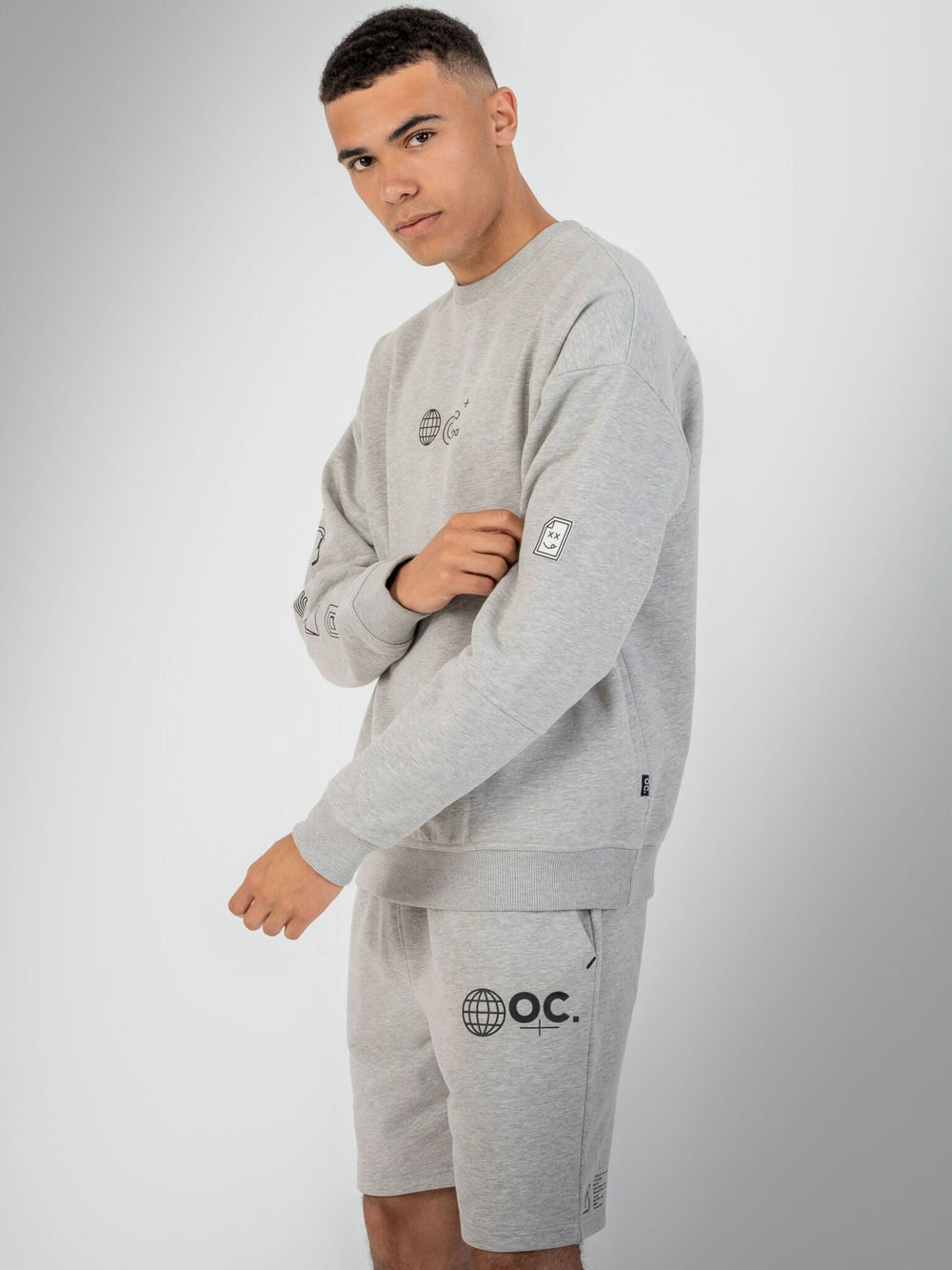 Шорты мужские ORIGINAL CREATOR GLOBE SHORTS, Серый