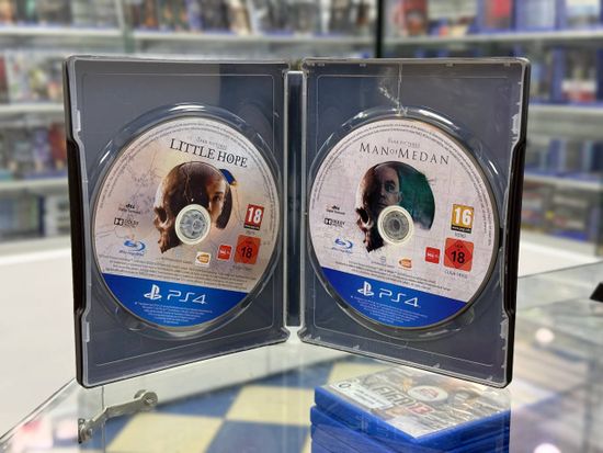 PS4 The Dark Pictures Anthology Triple Pack (SteelBook) Б/У CUSA-14102 (Полностью на русском языке)