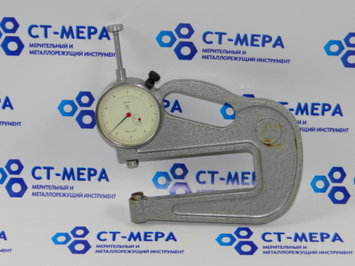 Толщиномер ТР-25-100Б (0-25мм.) Цена деления 0.1мм. ГОСТ 11358-74 с поверкой