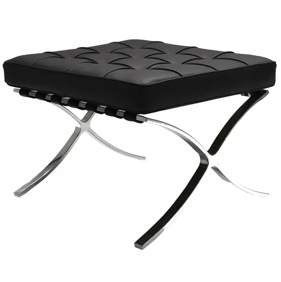 Оттоманка Barcelona черная