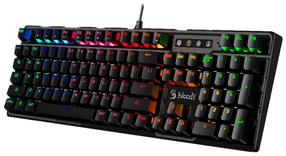 Клавиатура A4Tech Bloody B750N черный