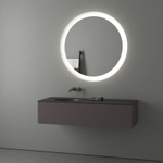 Зеркало Evoform с LED-подсветкой 25,5 W Ø100 см Без выключателя Нейтральный белый свет