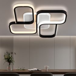 Светильник потолочный светодиодный Rivoli Lydia 6104-101 LED 3700К - 4750К 81 Вт модерн с пультом | Rivoli