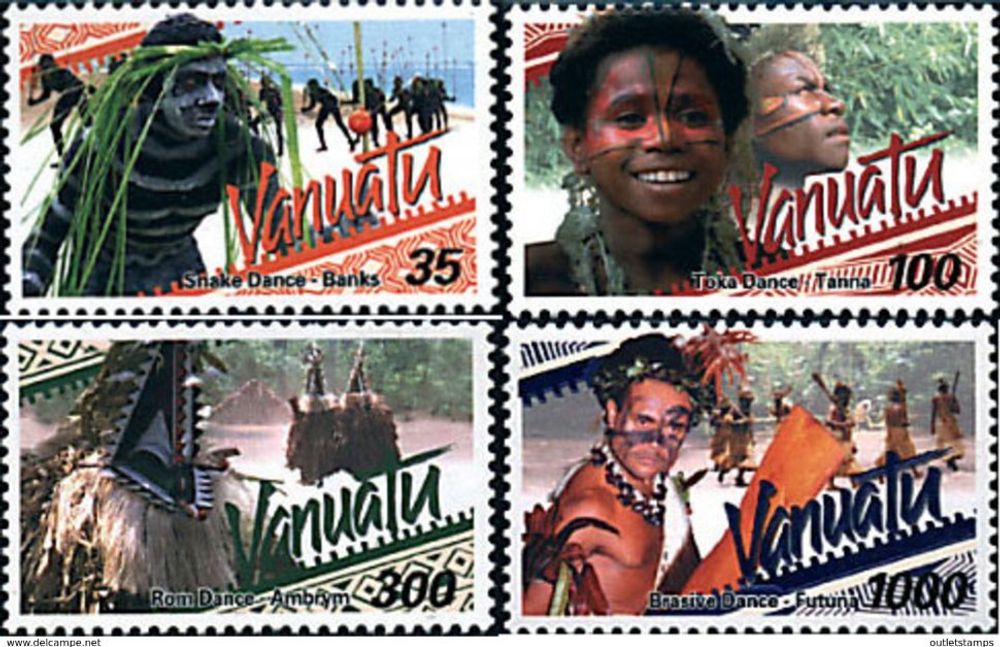 Вануату, 2001. Народные танцы
