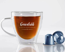 Чай в капсулах Greenfield Fusion Way, 10 капсул для кофемашин Nespresso (Гринфилд)
