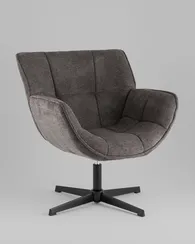 Кресло Konfele темно-серый шенилл