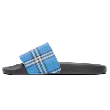 Burberry Open Toe Flip Flop 'Deep Sky Blue'